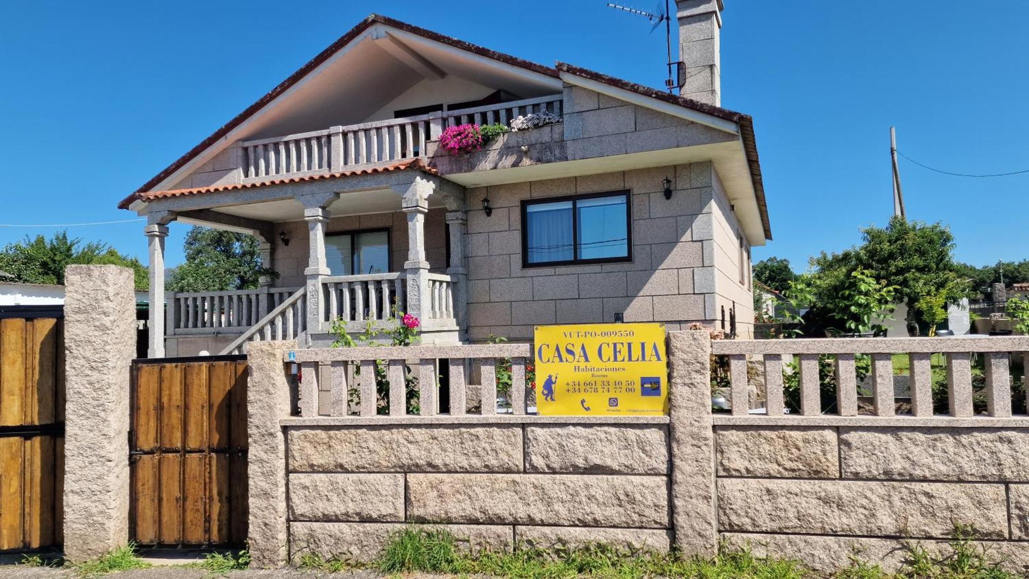 Casa Celia Camino Portugues Apartman Tui Kültér fotó